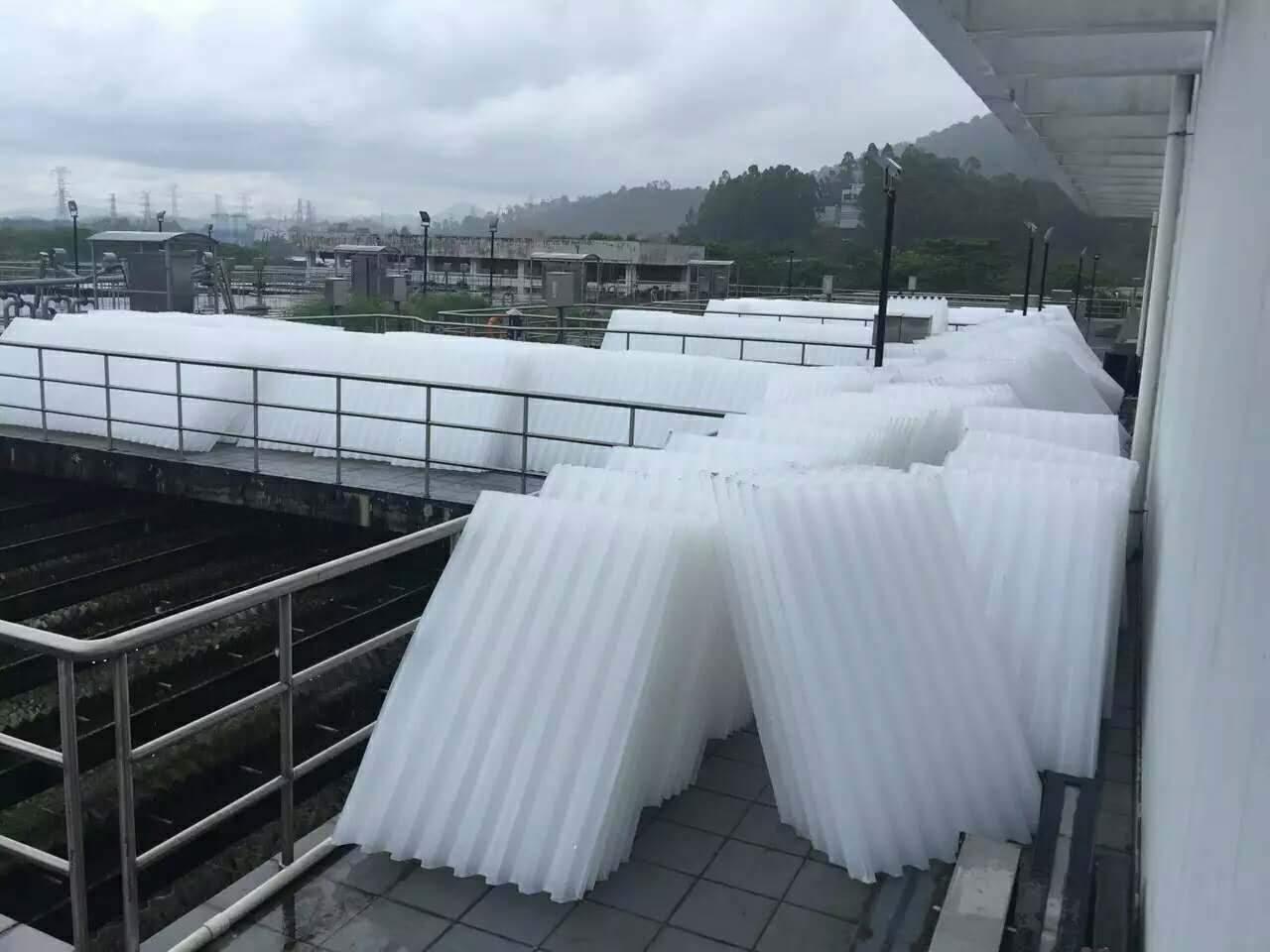 蜂窩斜管填料 蜂窩斜管填料